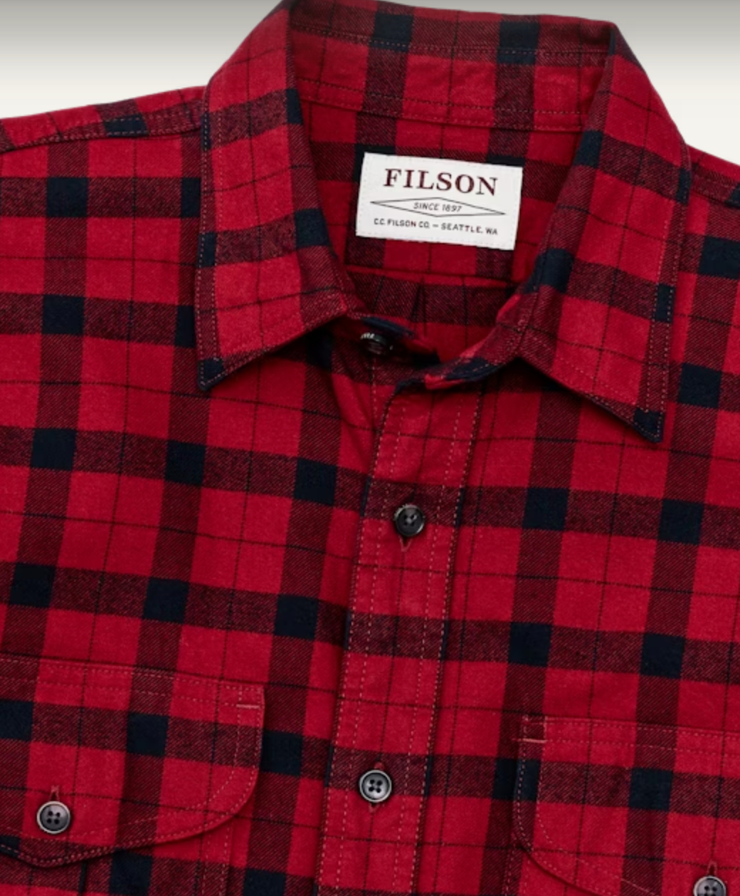 Filson Alaskan Guide Shirt Red