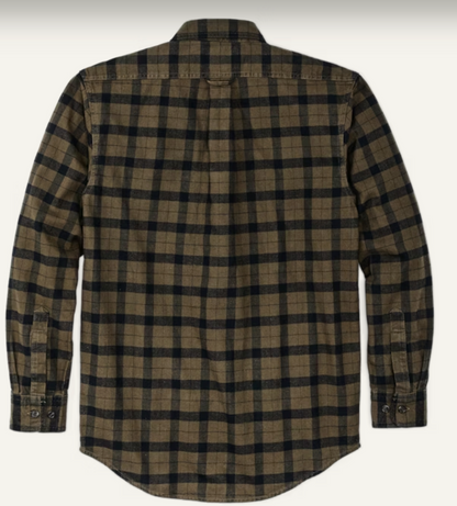 Filson Alaskan Guide Shirt Otter Green/Black Plaid