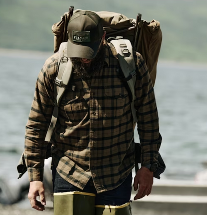 Filson Alaskan Guide Shirt Otter Green/Black Plaid