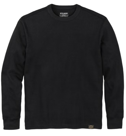 Filson Waffle Knit Thermal Black