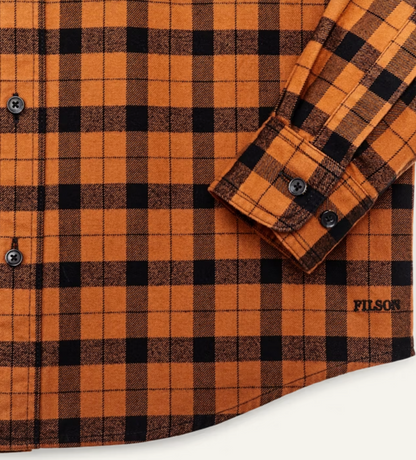 Filson Alaskan Guide Shirt Pecan/Black Plaid