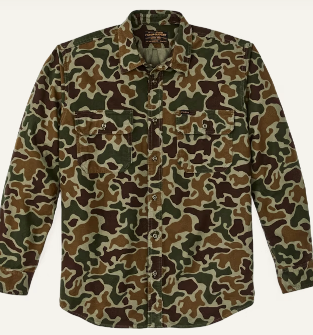 Filson Field Flannel Shirt Camo