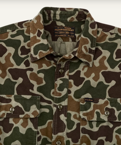 Filson Field Flannel Shirt Camo