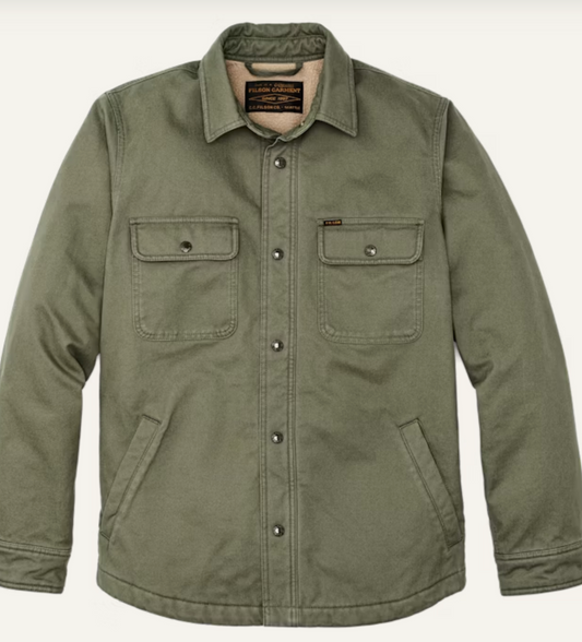 Filson Fleece-Lined Shirt Jacket Olive