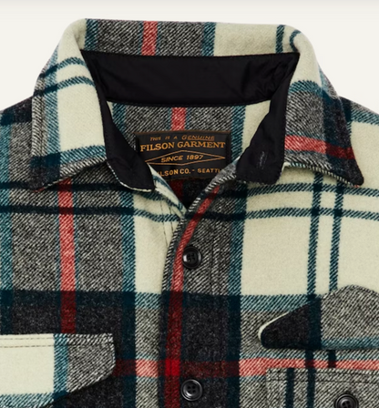 Filson Mackinaw Wool Jac-Shirt Cream/Multi Plaid