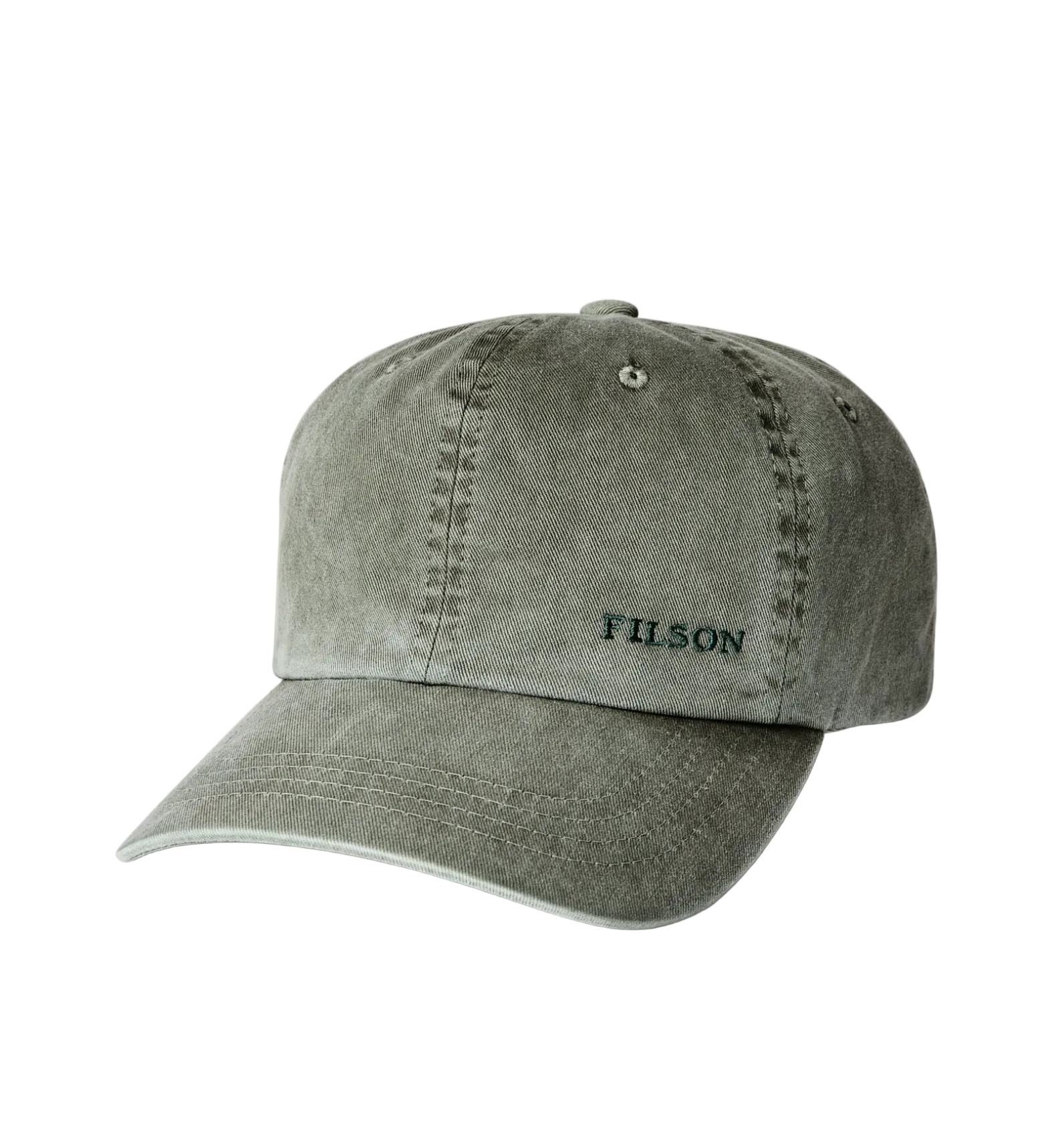 Filson Washed Low-profile Logger Cap Olive