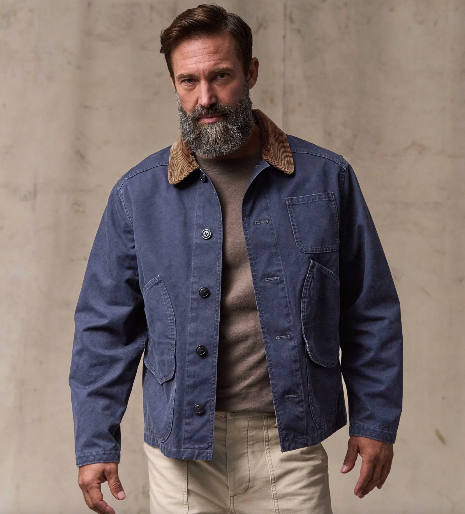 Filson Canvas Outfitter Jacket Blue Mussel