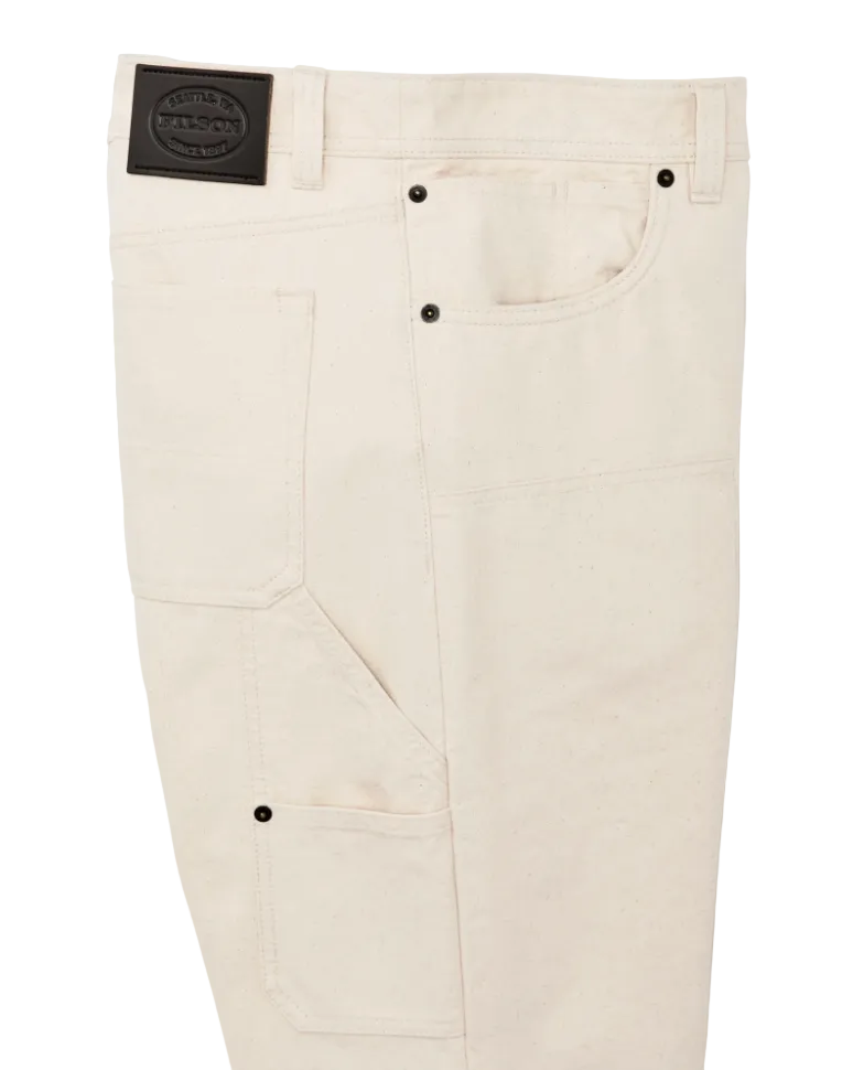 Filson Dry Tin Double Front Pants Natural Seed
