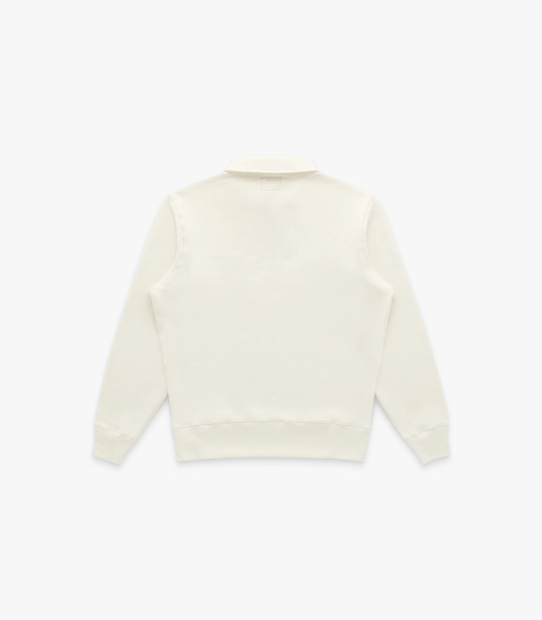 Knickerbocker Stadium Loft Quarter Zip Milk