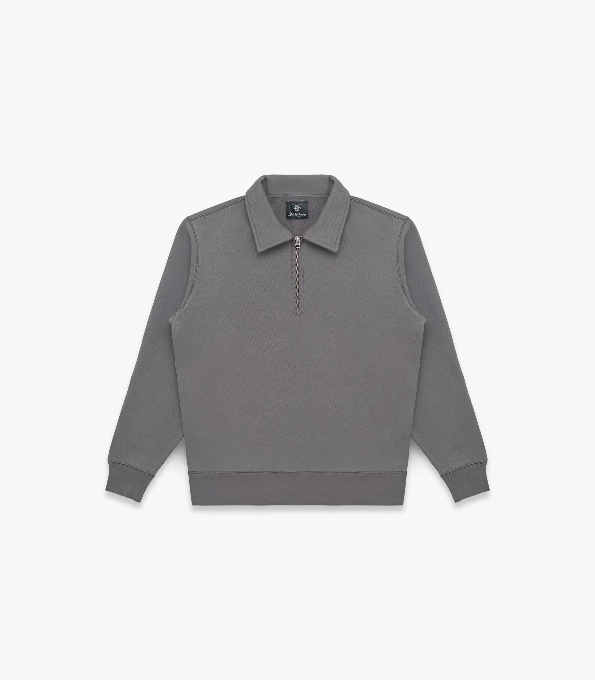Knickerbocker Stadium Loft Quarter Zip Plum