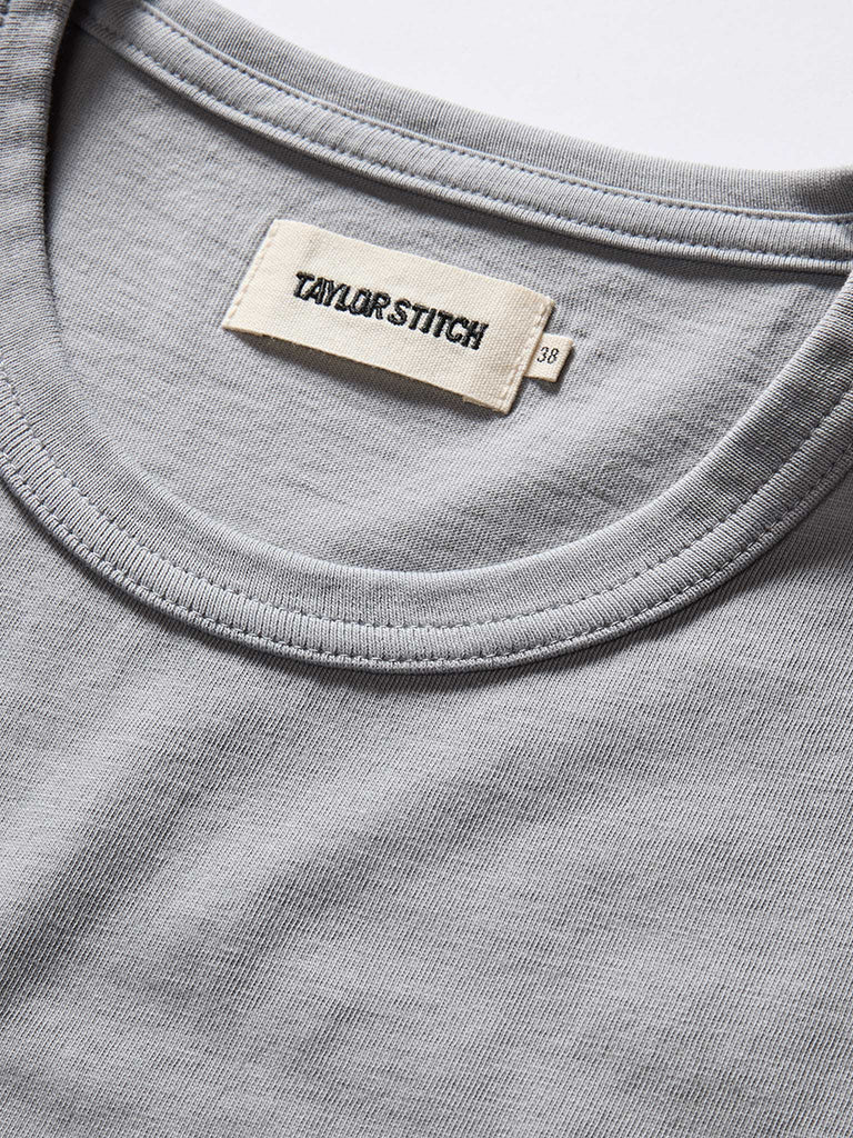 Taylor Stitch The Organic Cotton Tee in Overcast