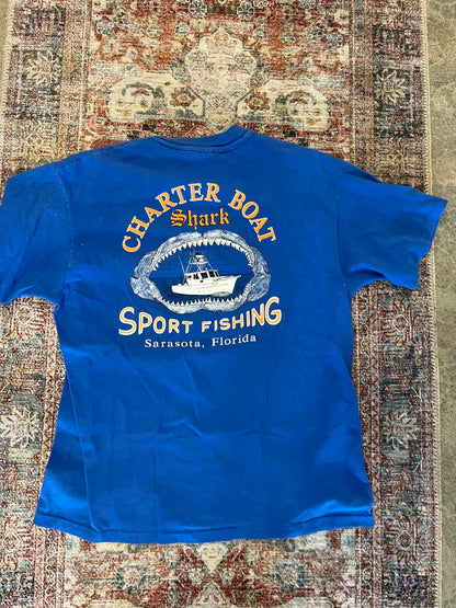 Vintage Shark Fishing Tee