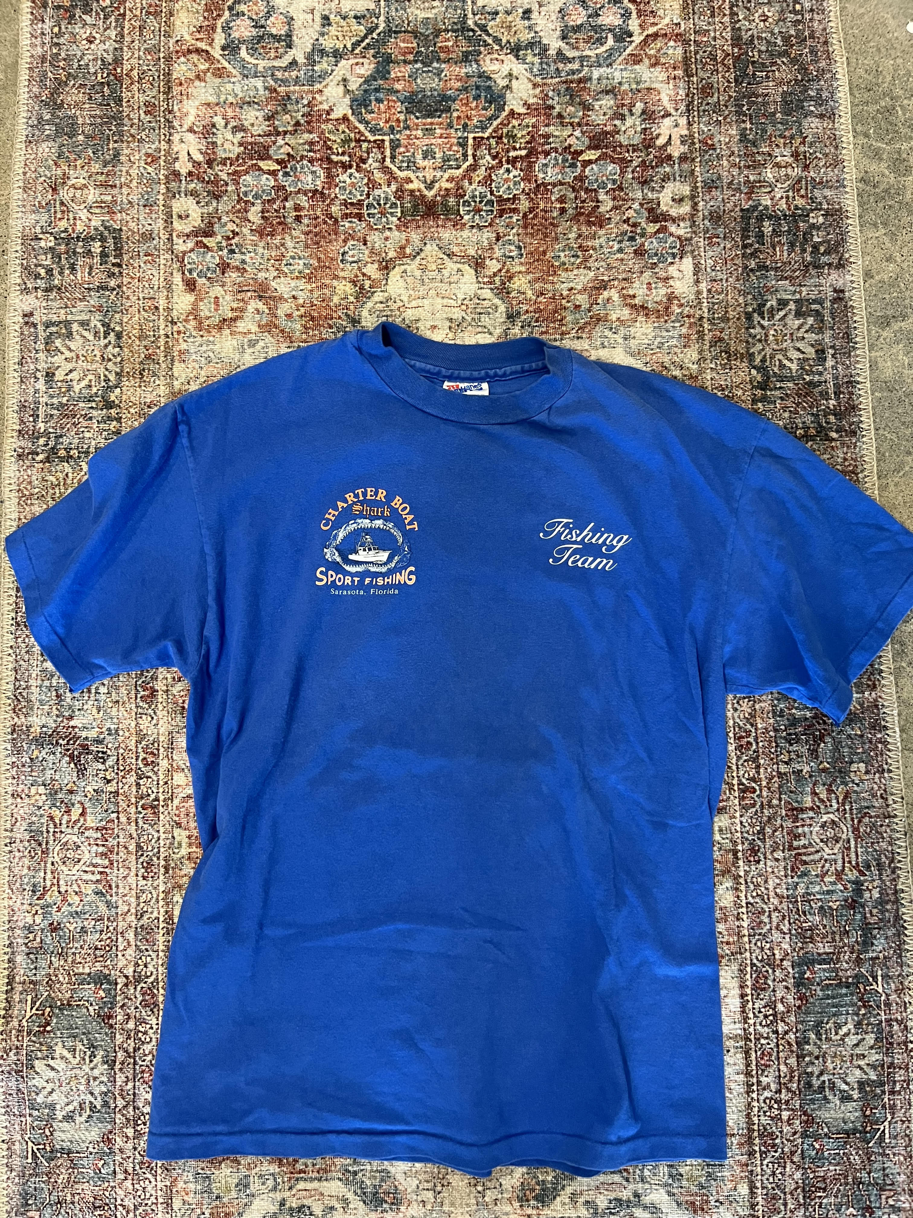 Vintage Shark Fishing Tee