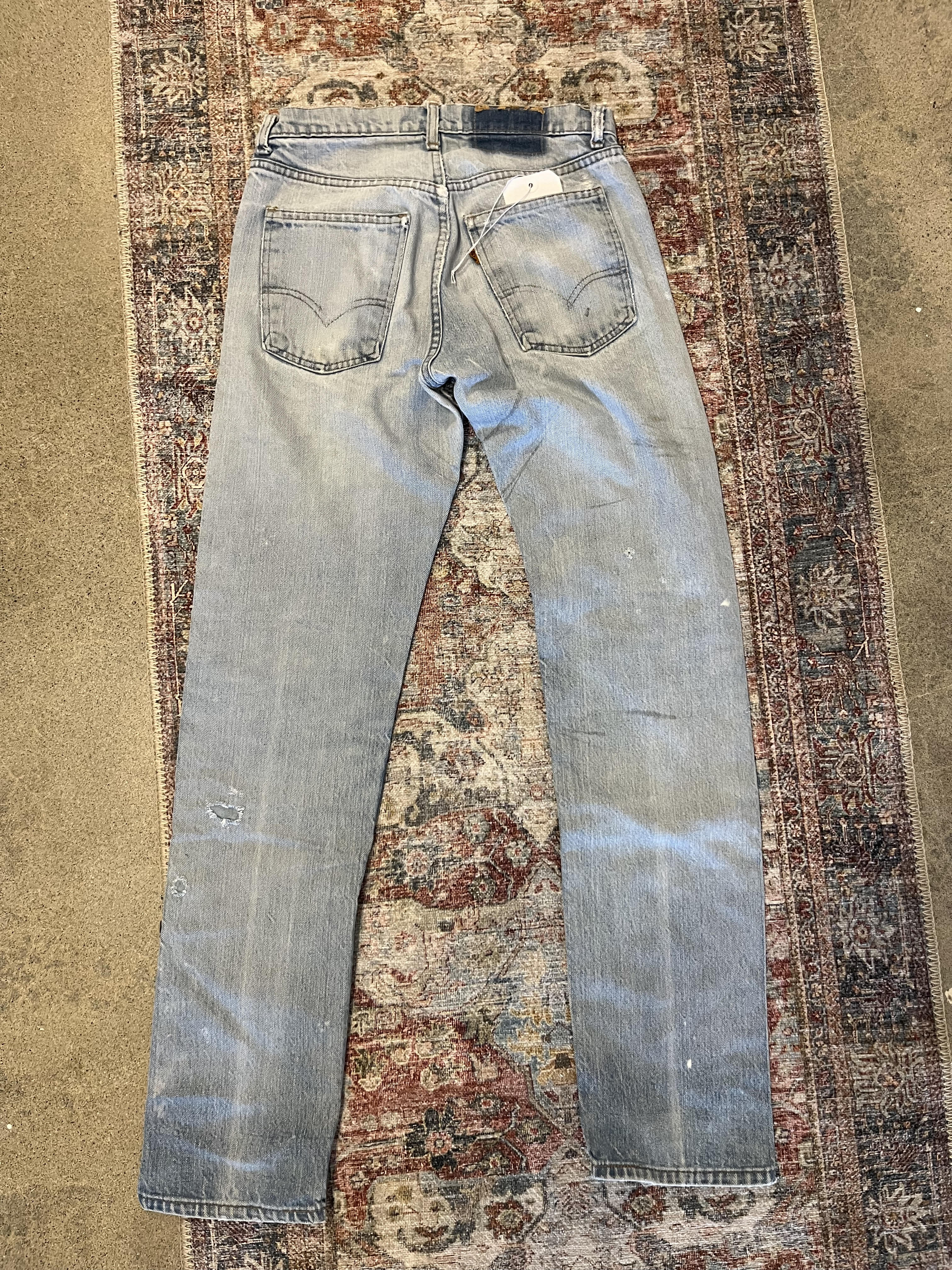 Vintage 70's Levis Orange Tab w: 30" L: 32"