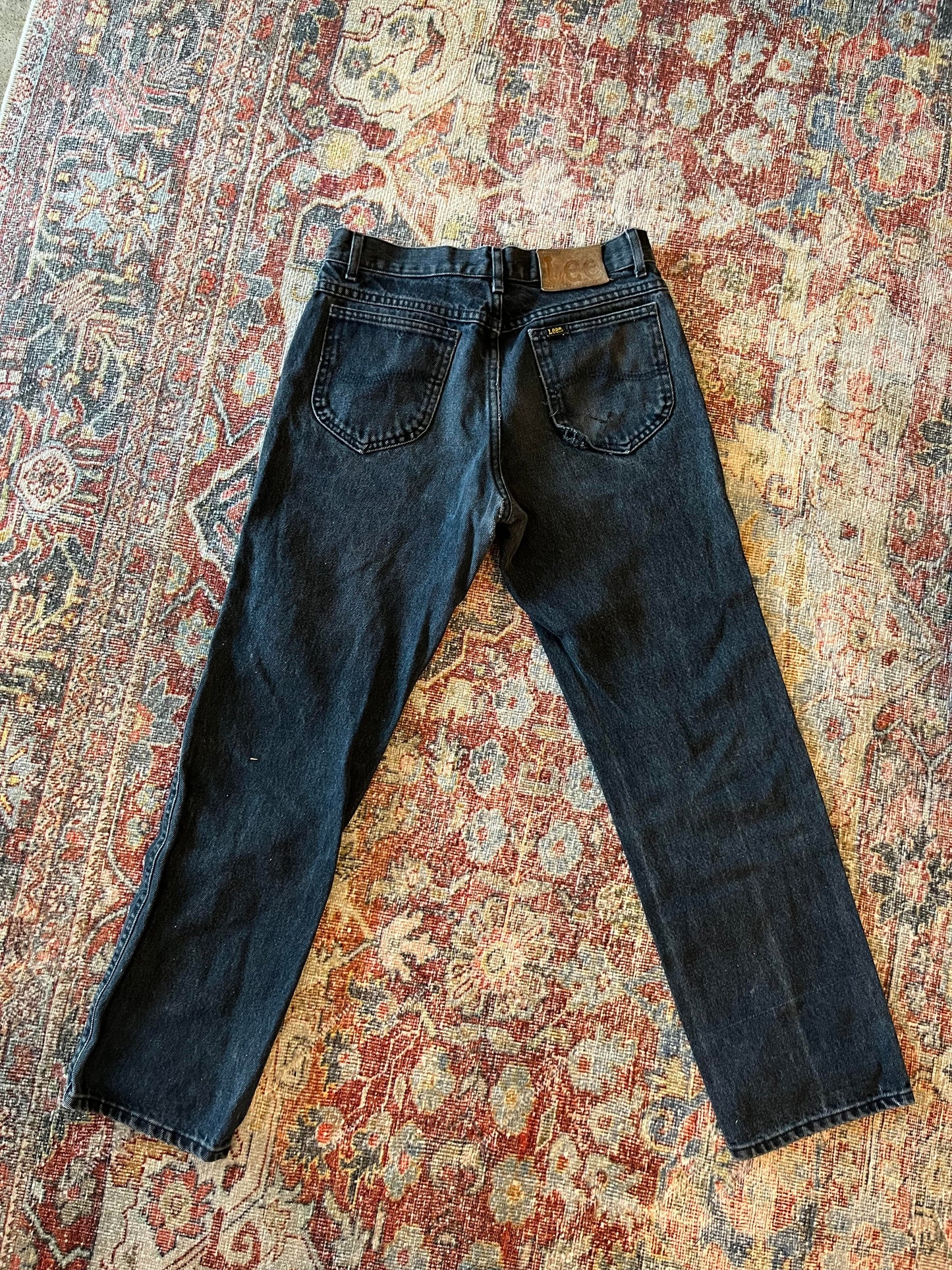 Vintage Black Lee Jeans W:29" L:28"