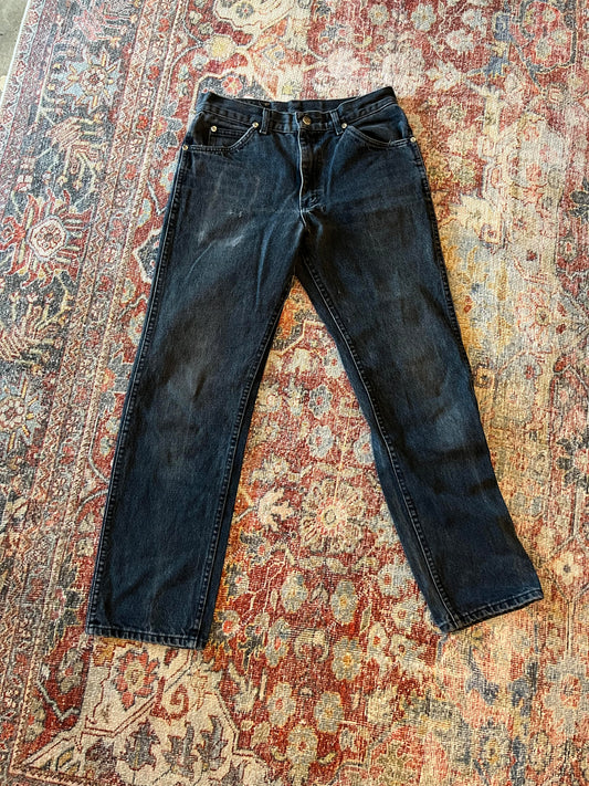 Vintage Black Lee Jeans W:29" L:28"