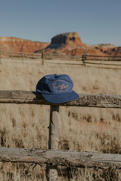 Wythe Chainstitched Canvas Ranch Hat Blue/Ombre