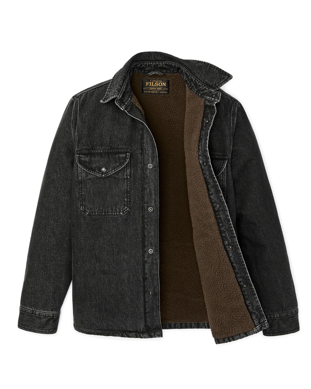 Filson Denim Jack-Shirt Vintage Black