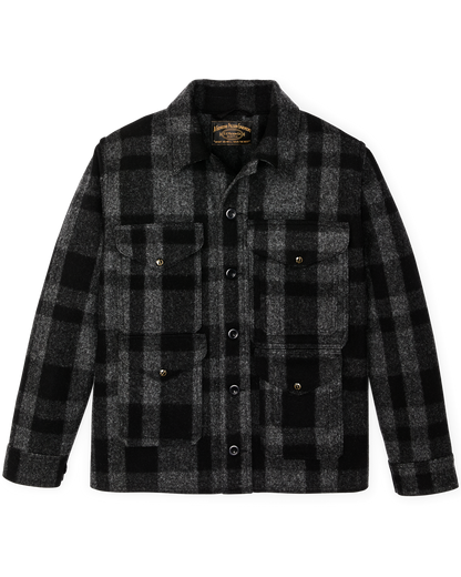 Filson 1940's Mackinaw Wool Cruiser Jacket Charcoal
