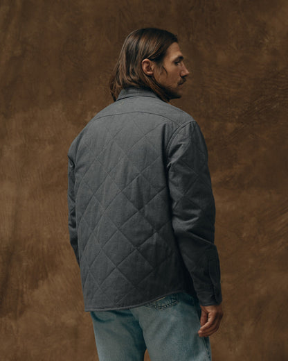 Filson Insulated Flannel Shirt Charcoal