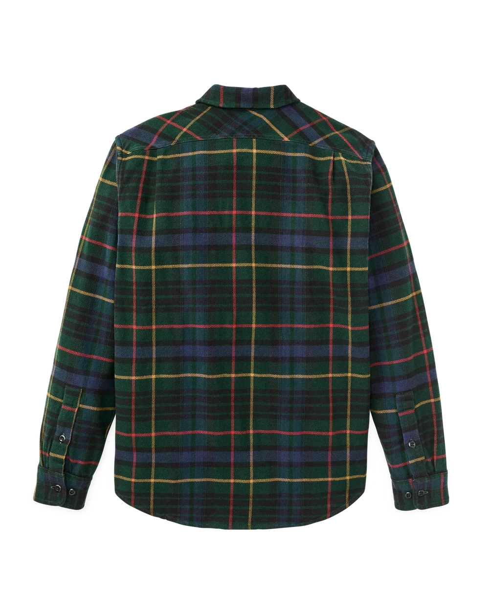 Filson Vintage Flannel Work Shirt Green/Navy Plaid