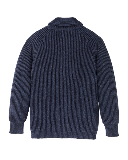 Filson Bristol Cardigan Sweater Navy