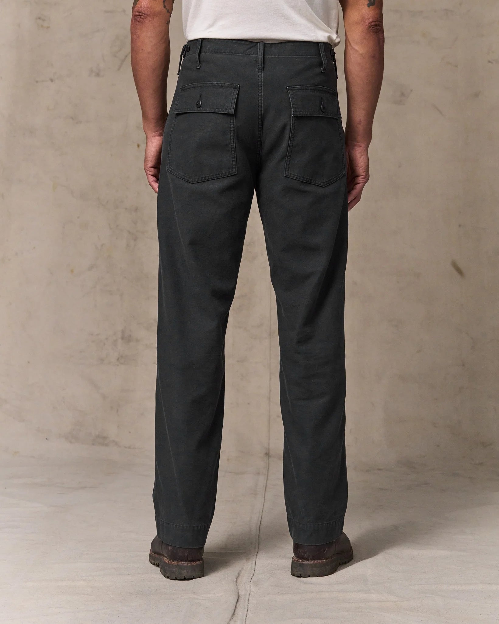 Filson Field Supply Pants Washed Faded Black