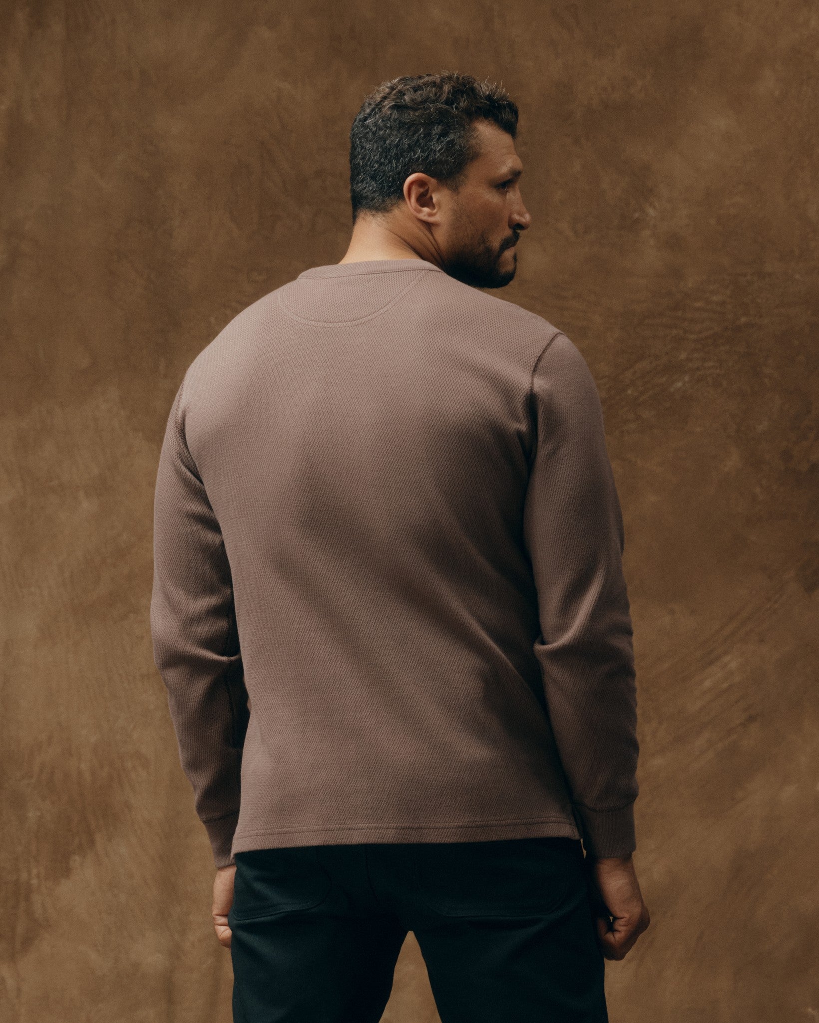 Filson Waffle Knit Thermal Brown