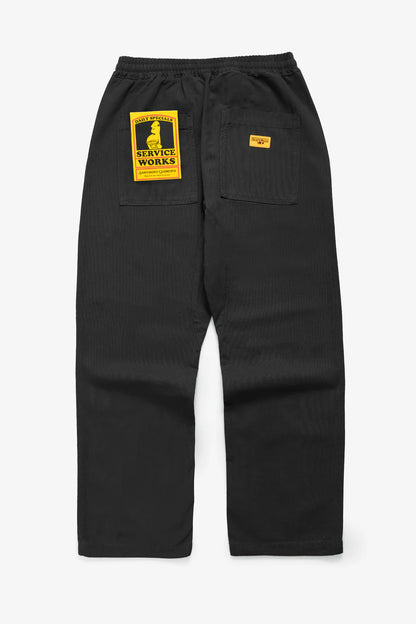 Service Works Classic Canvas Chef Pant Black