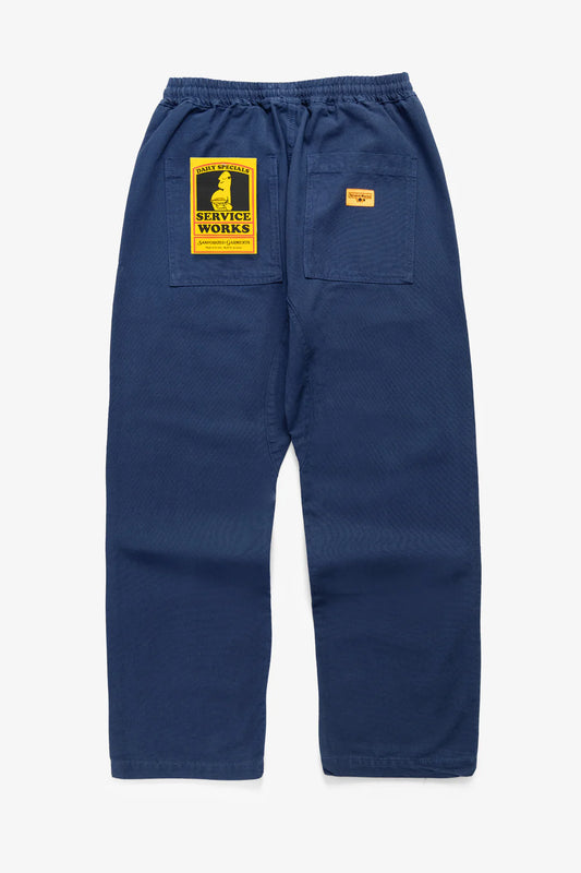 Service Works Classic Canvas Chef Pant Navy