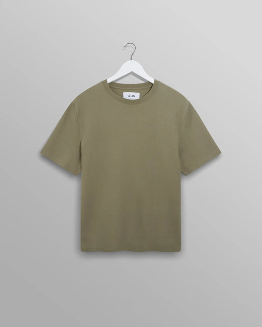 Wax London Dean Tee Green Textured