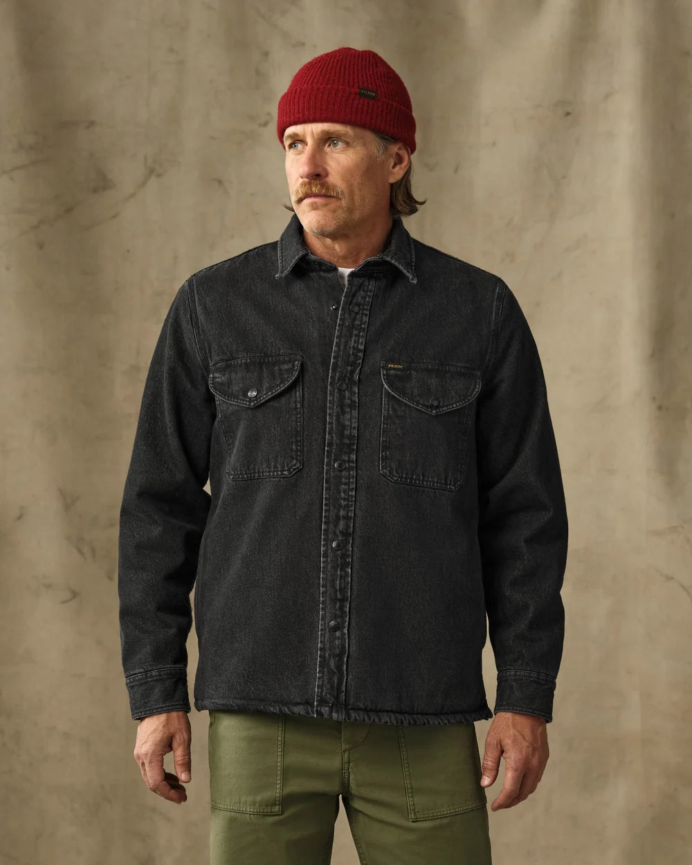 Filson Denim Jack-Shirt Vintage Black