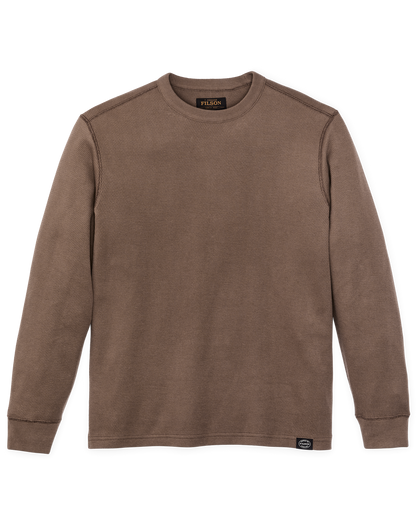 Filson Waffle Knit Thermal Brown