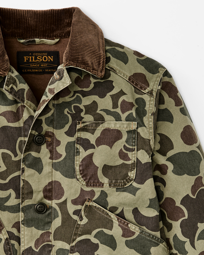 Filson Canvas Outfitter Jacket Tundra Shrub Camo