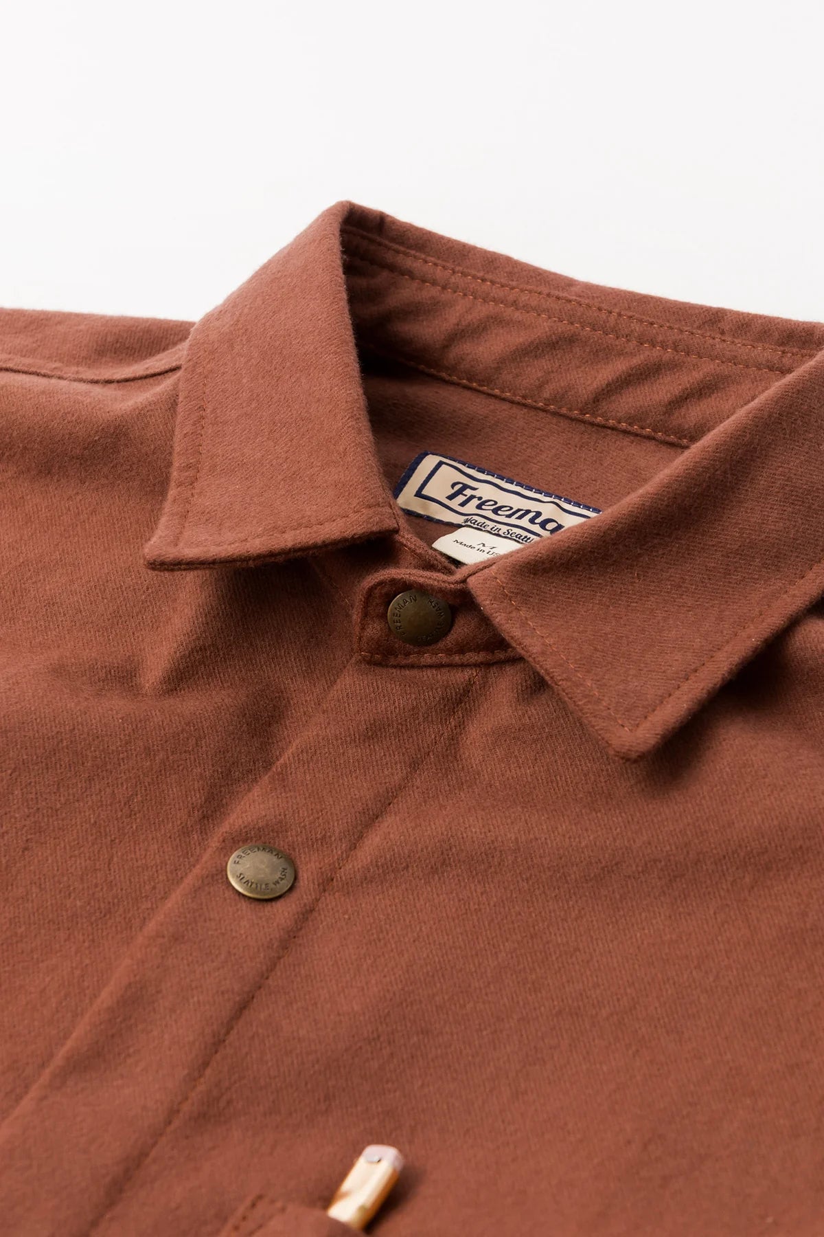 Freeman Heartwood Over Shirt Brick