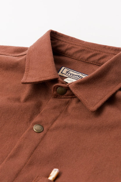 Freeman Heartwood Over Shirt Brick