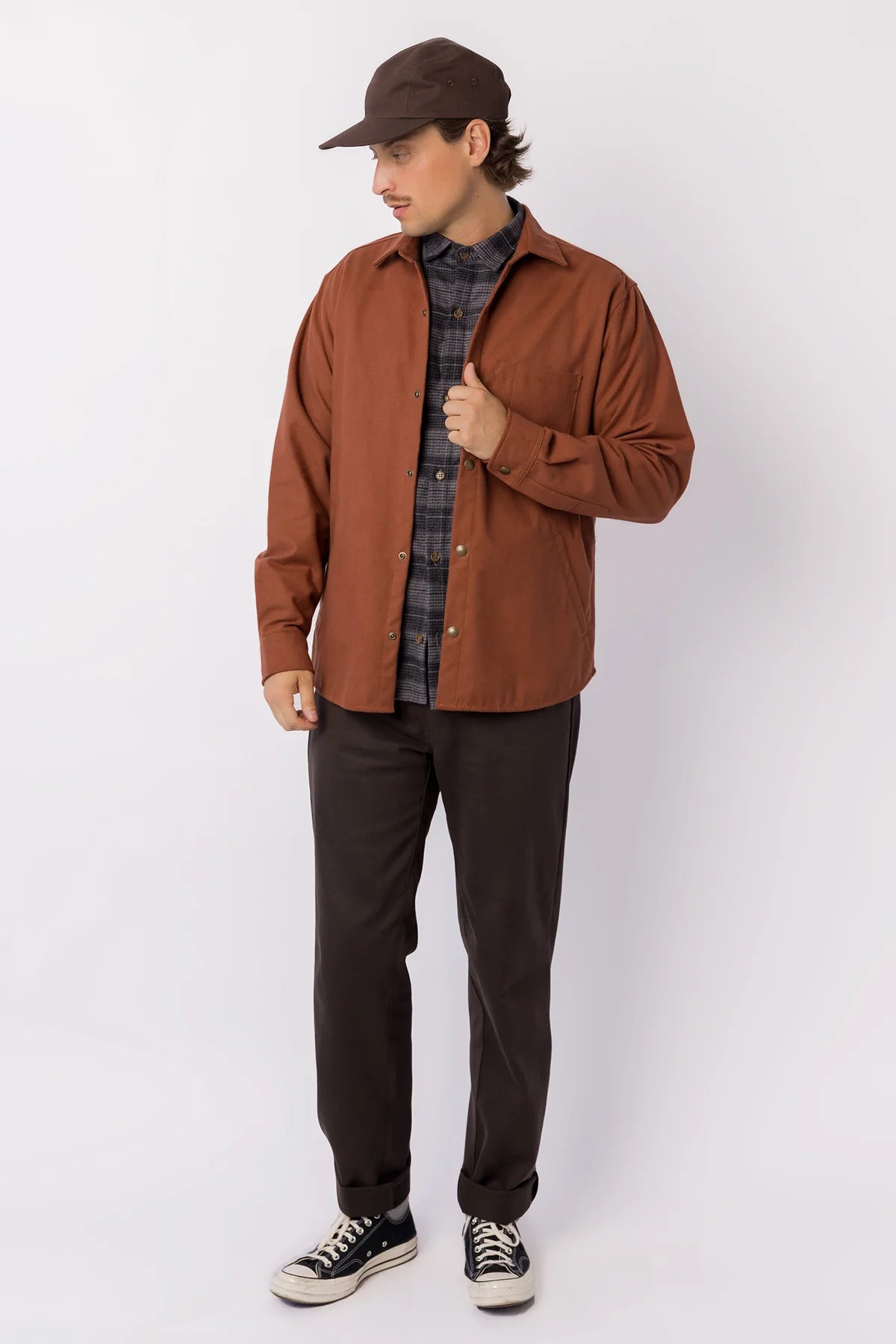 Freeman Heartwood Over Shirt Brick