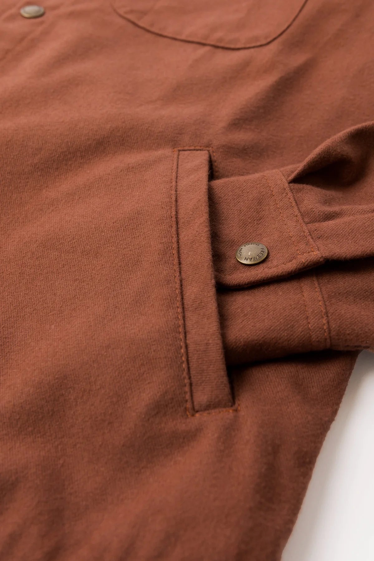 Freeman Heartwood Over Shirt Brick