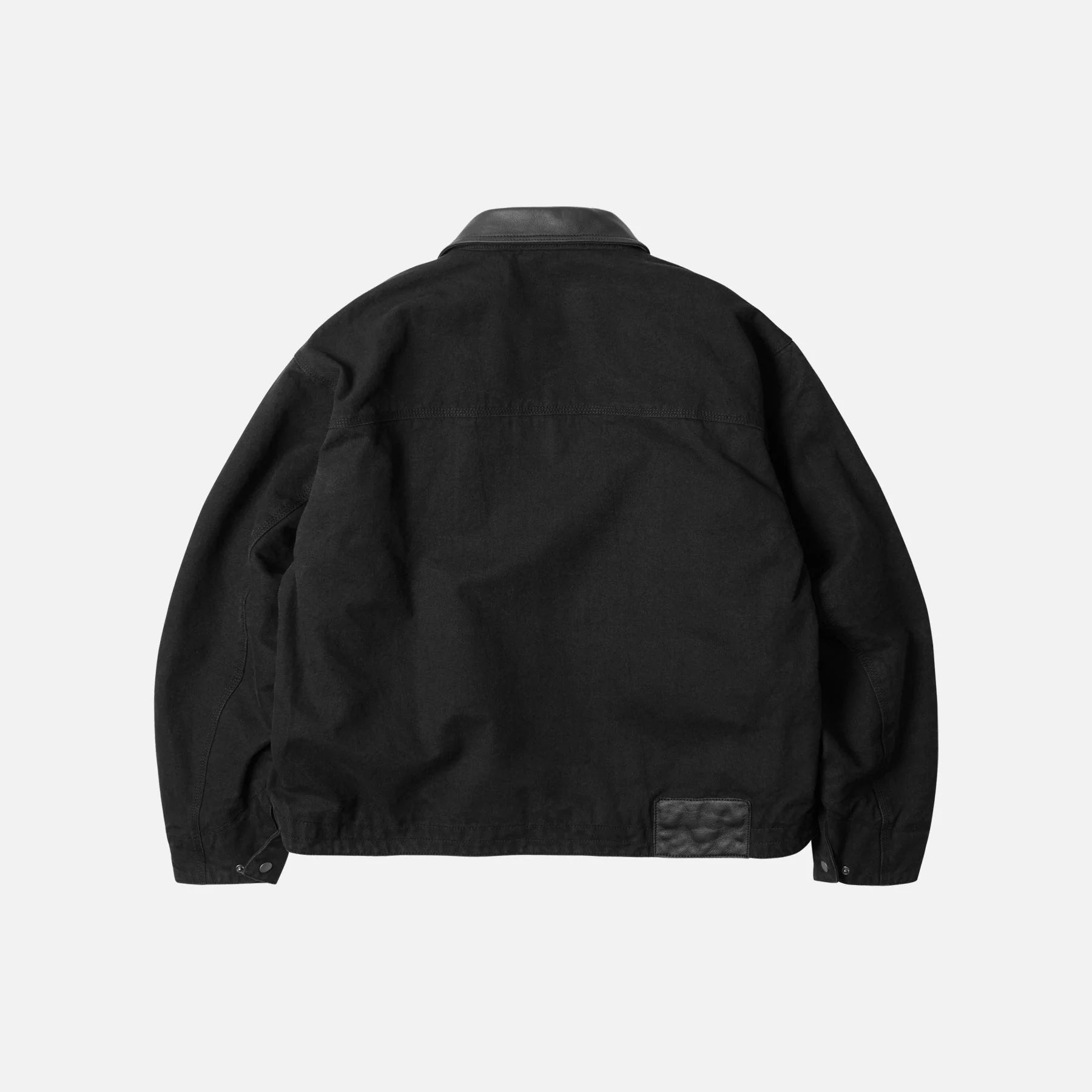 FrizmWORKS Heavy Canvas Destroyed Work Jacket Black