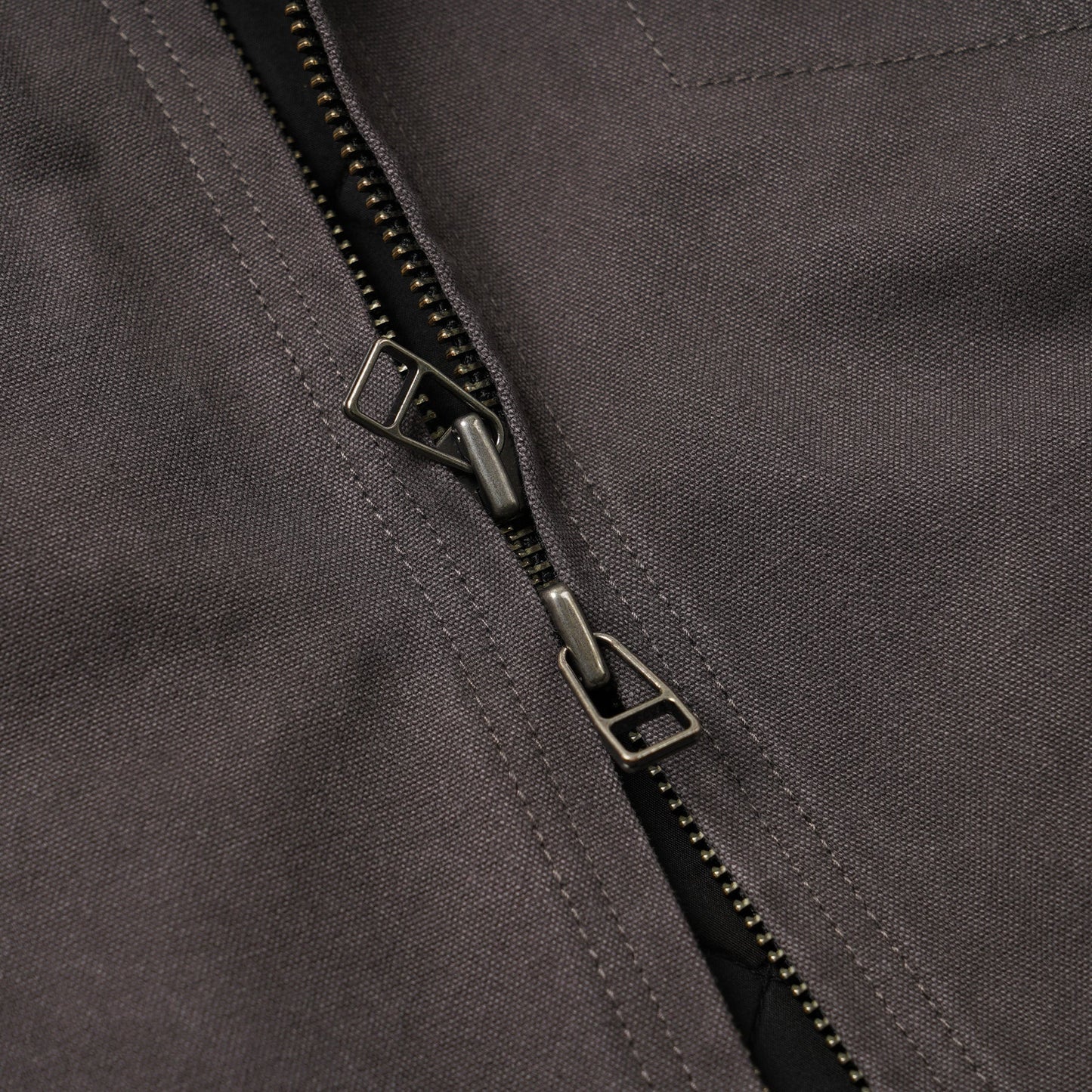 FrizmWORKS Heavy Canvas Destroyed Work Jacket Mud