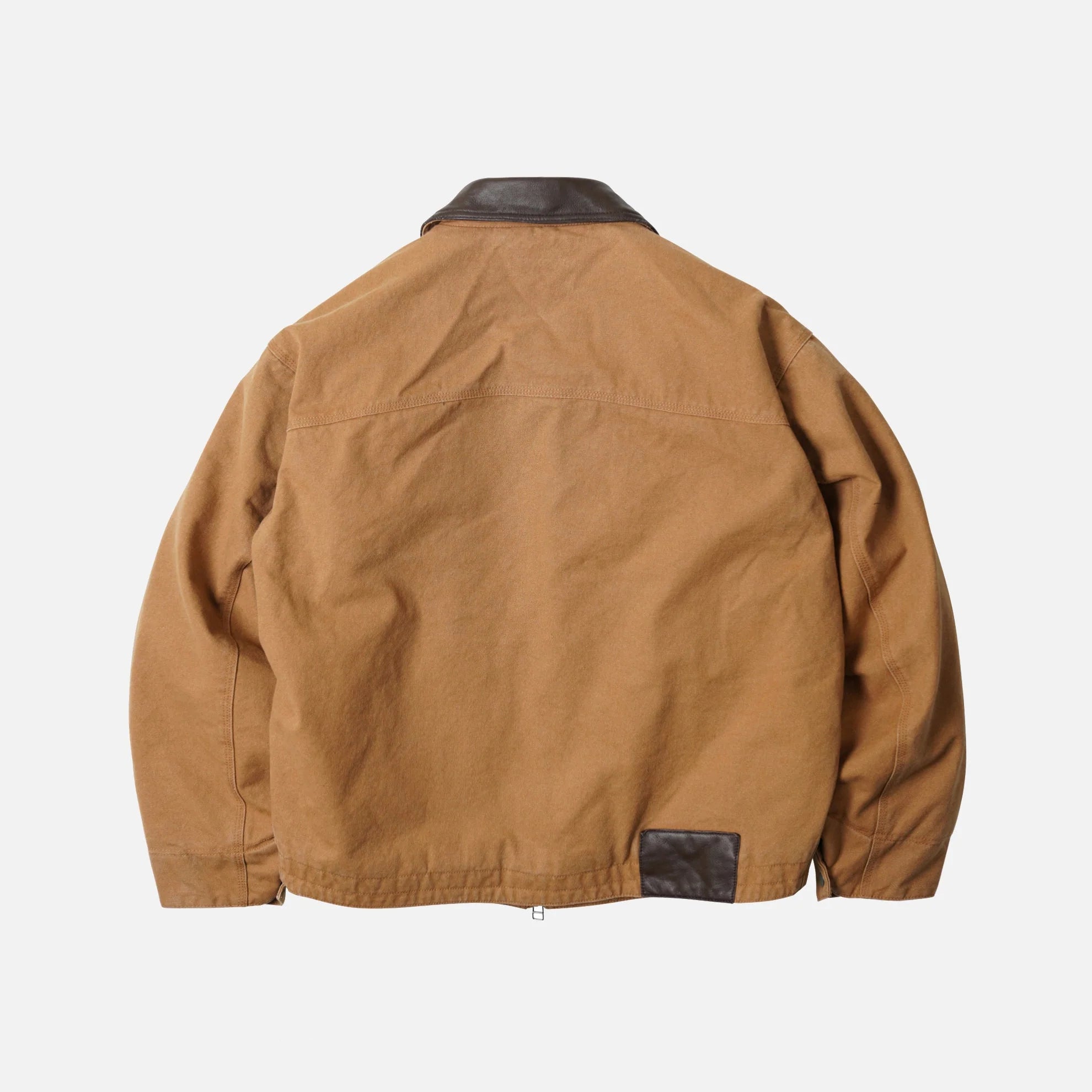 FrizmWORKS Heavy Canvas Destroyed Work Jacket Tan