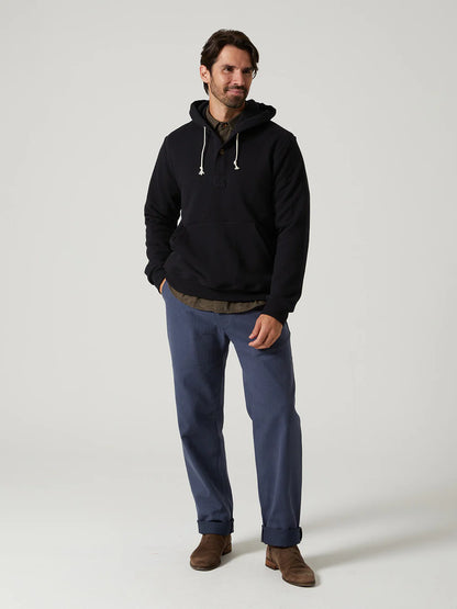 Freeman Popover Hoodie Black