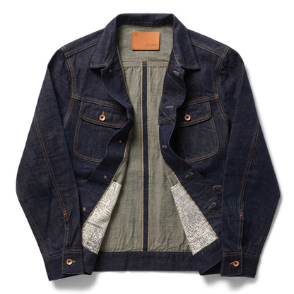 Taylor Stitch The Long Haul Men's Trucker Jacket in Rinsed Indigo