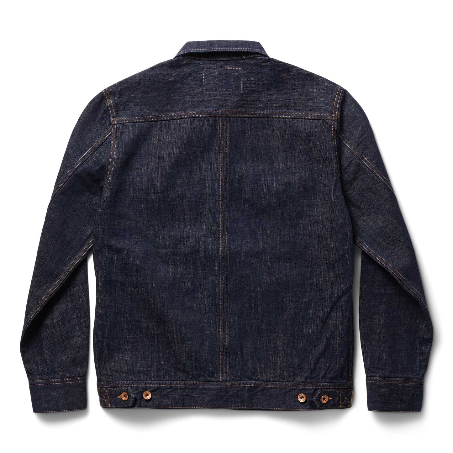 Taylor Stitch The Long Haul Men's Trucker Jacket in Rinsed Indigo