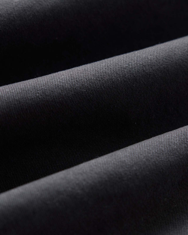 Taylor Stitch The Apres Short in Organic Faded Black Foundation Twill