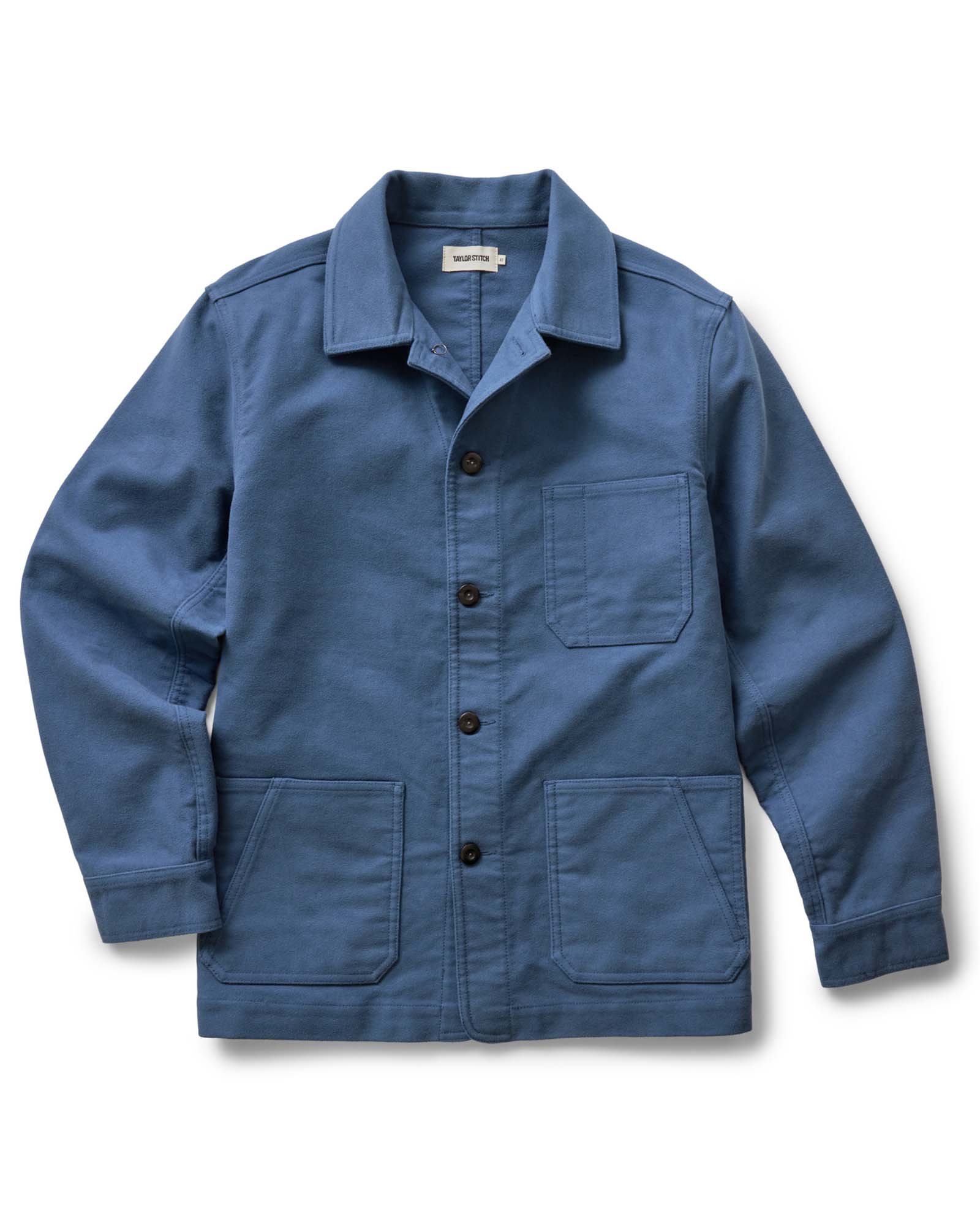 Taylor Stitch The Ojai Jacket in French Blue Moleskin