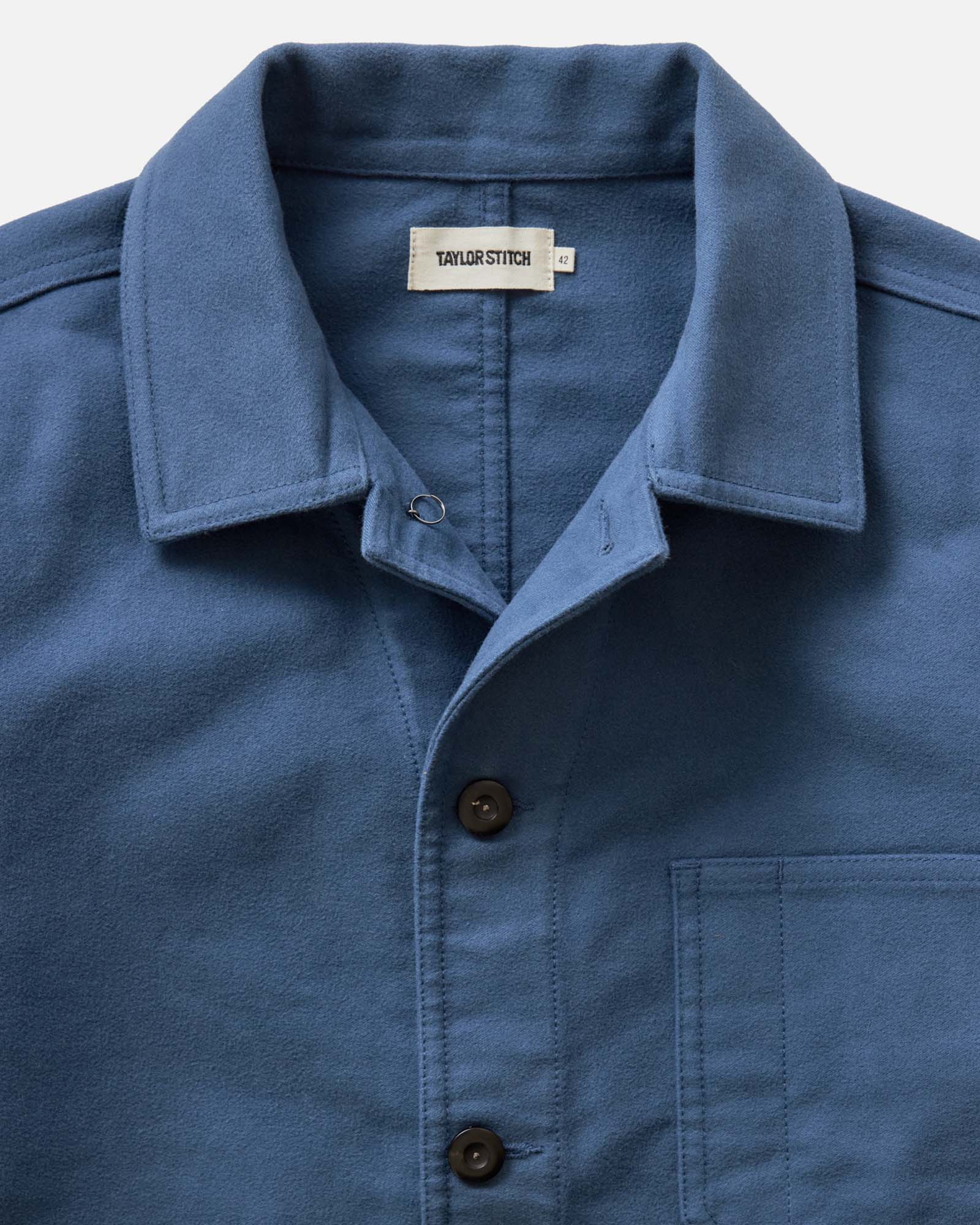 Taylor Stitch The Ojai Jacket in French Blue Moleskin