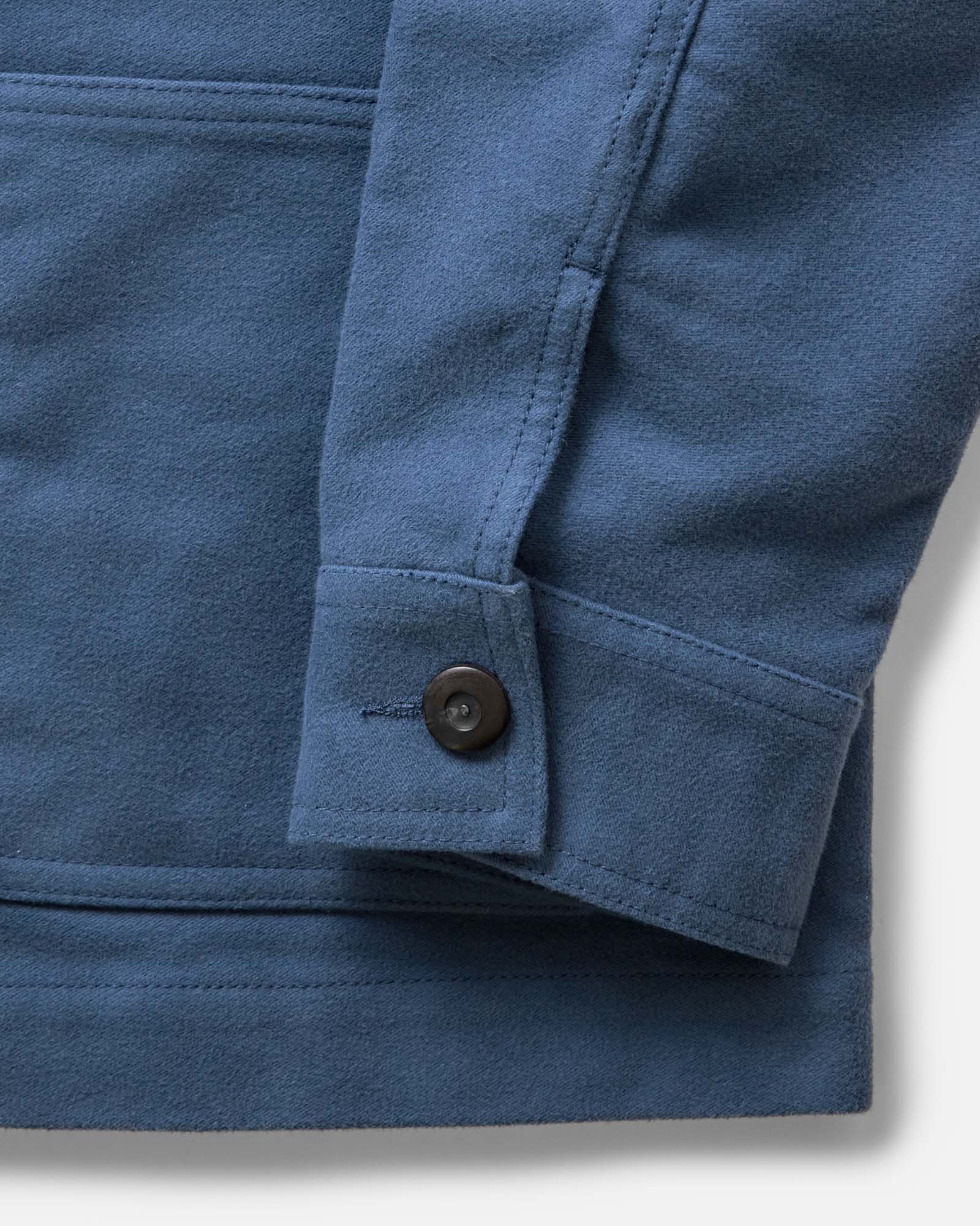 Taylor Stitch The Ojai Jacket in French Blue Moleskin