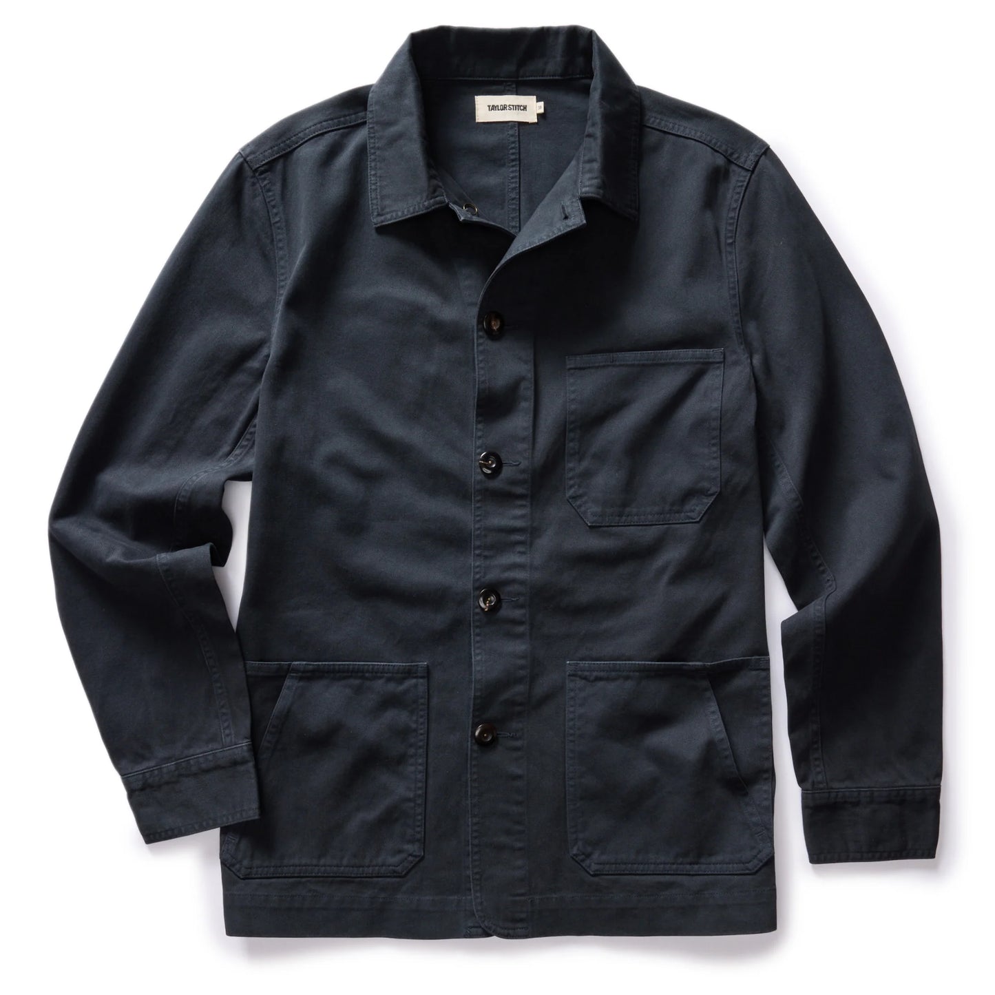 Taylor Stitch The Ojai Chore Coat in Organic Navy Foundation Twill