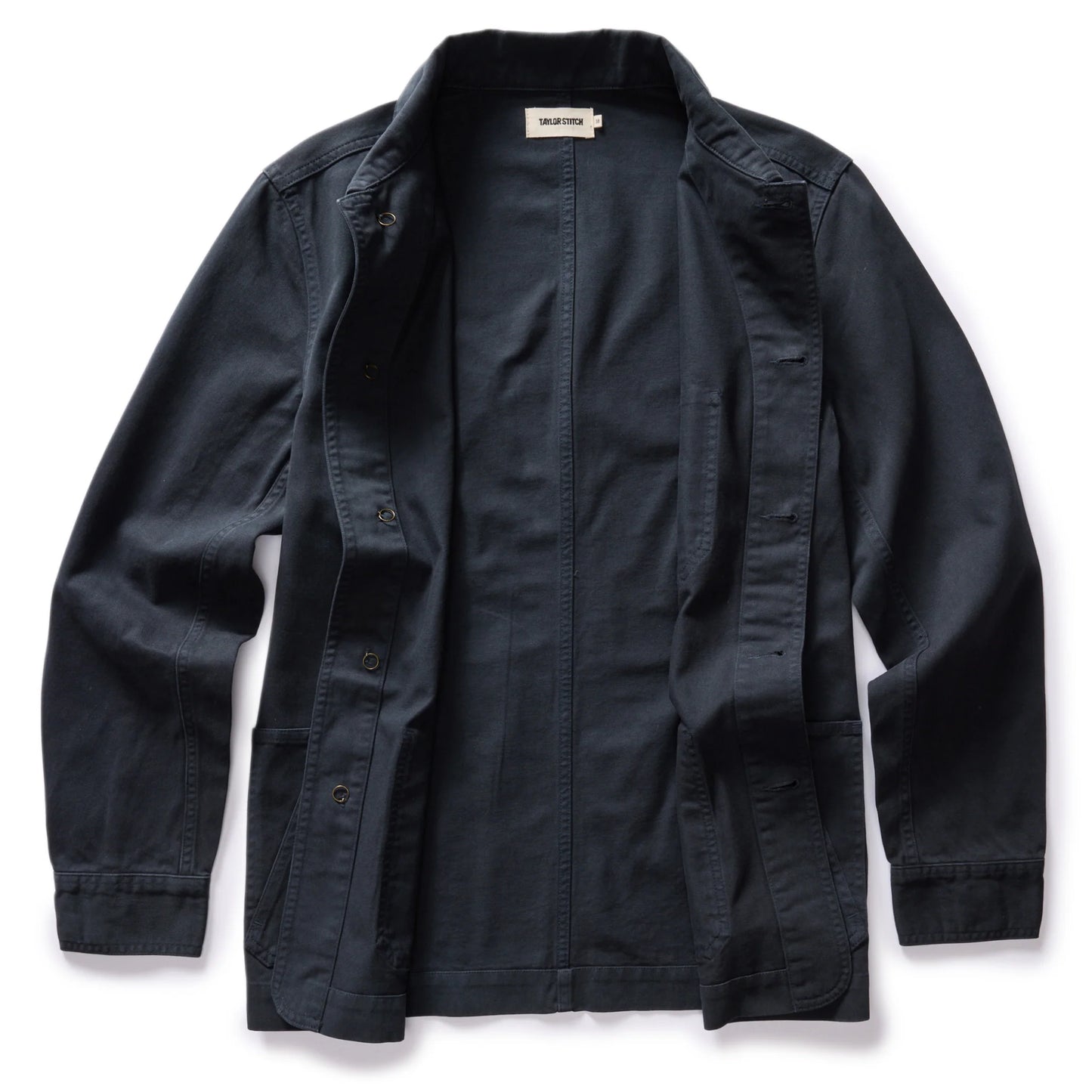 Taylor Stitch The Ojai Chore Coat in Organic Navy Foundation Twill